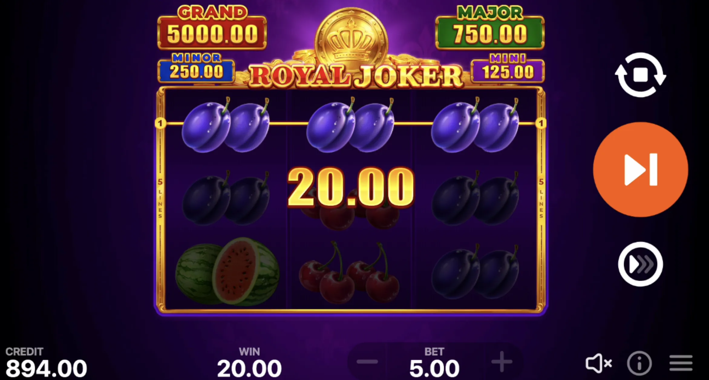 Royal Joker: Hold and Win Slot